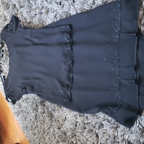 Sandra Darren Evening Wear 2 piece Beaded Skirt Set - Picture 7 of 17